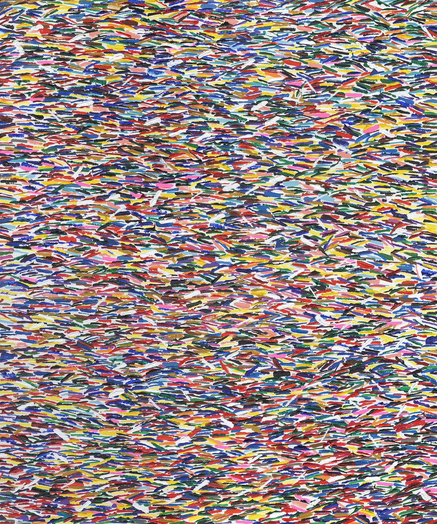 “Life I Guess” — painting by Yon Douek