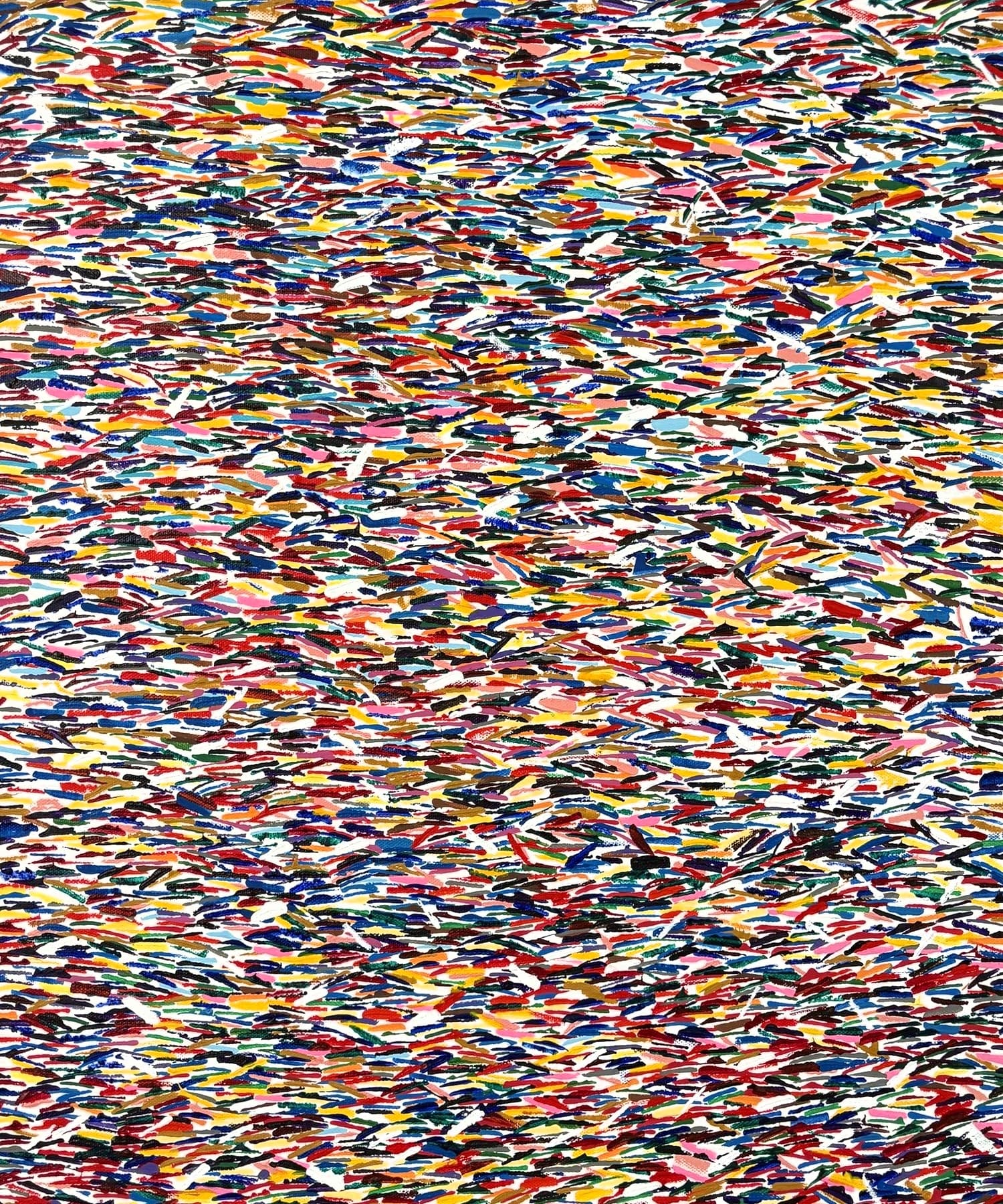 “Life I Guess” — painting by Yon Douek