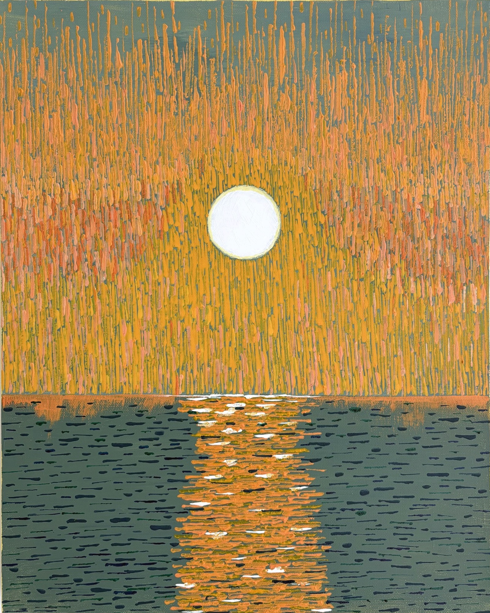 “6PM” — painting by Yon Douek