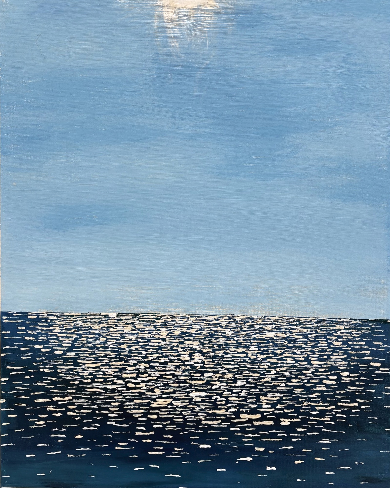 “3PM” — painting by Yon Douek